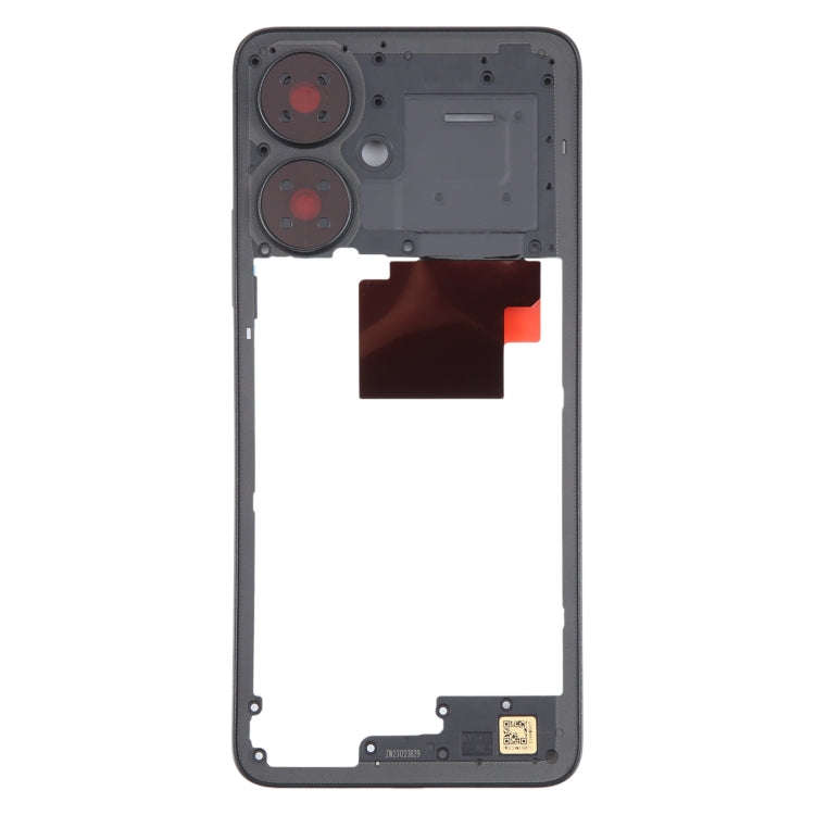 For Xiaomi Redmi 13R Original Middle Frame Bezel Plate (Black)