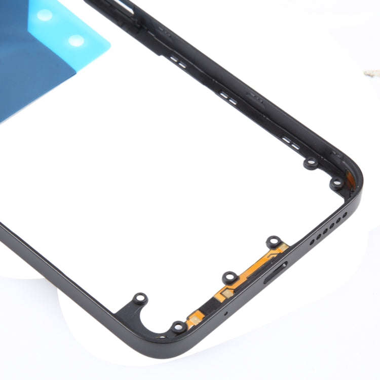 For Xiaomi Redmi Note 13R Original Middle Frame Bezel Plate (Black)