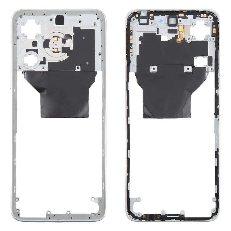 For Xiaomi Redmi Note 13R Original Middle Frame Bezel Plate (Silver)