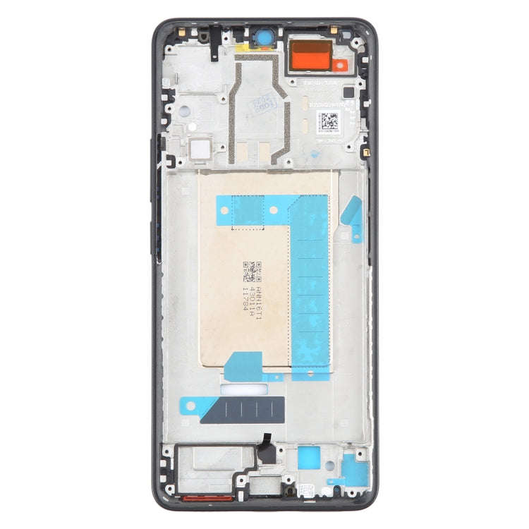 For Xiaomi Redmi Turbo 3 Original Front Housing LCD Frame Bezel Plate (Black)