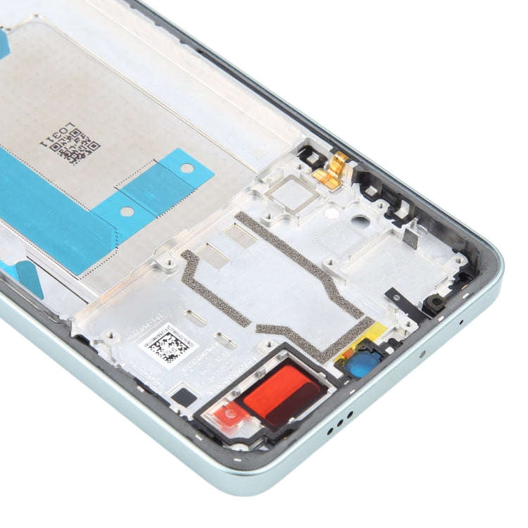 For Xiaomi Redmi Turbo 3 Original Front Housing LCD Frame Bezel Plate (Green)