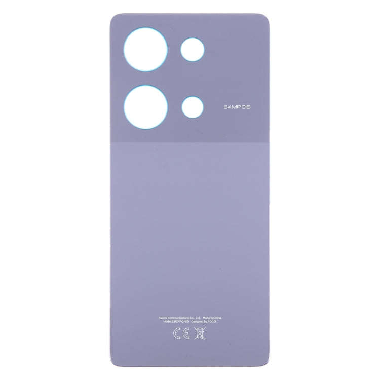 For Xiaomi Poco M6 Pro 4G Original Battery Back Cover(Purple)