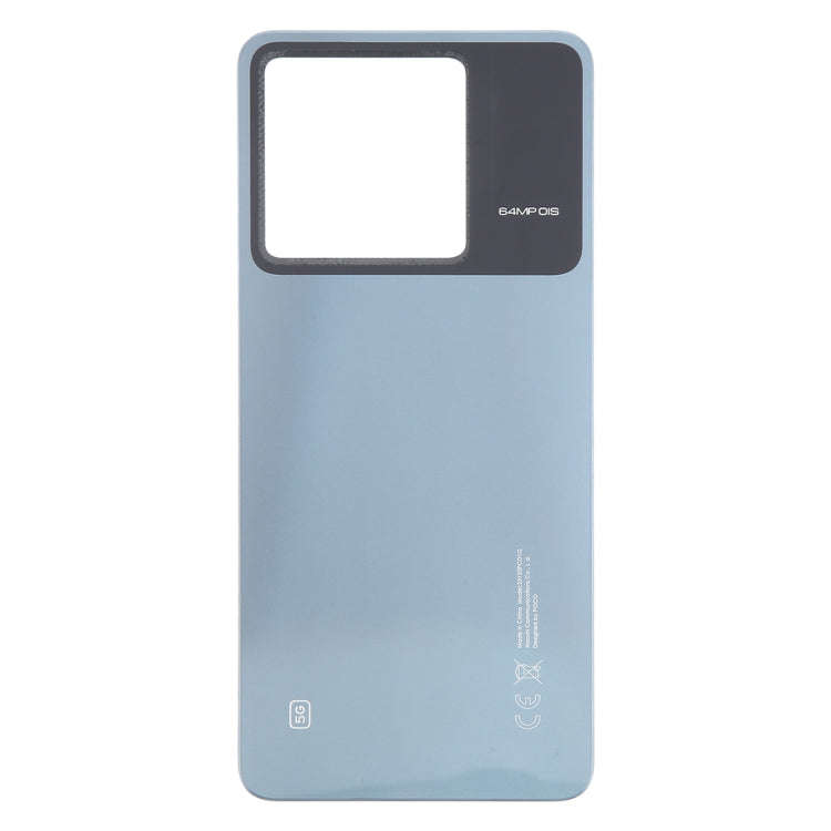 For Xiaomi Poco X6 5G Original Battery Back Cover(Blue)