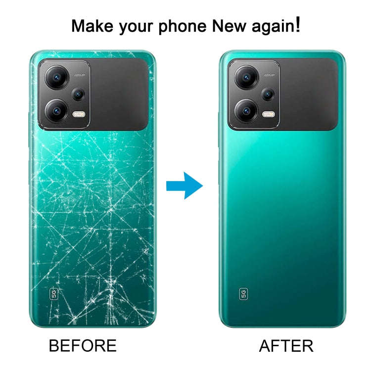 For Xiaomi Poco X5 Pro Original Battery Back Cover(Blue)