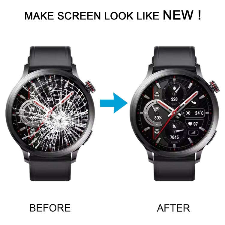 For Honor Watch 4 Pro Original LCD Screen and Digitizer Full Assembly With Frame (Black)