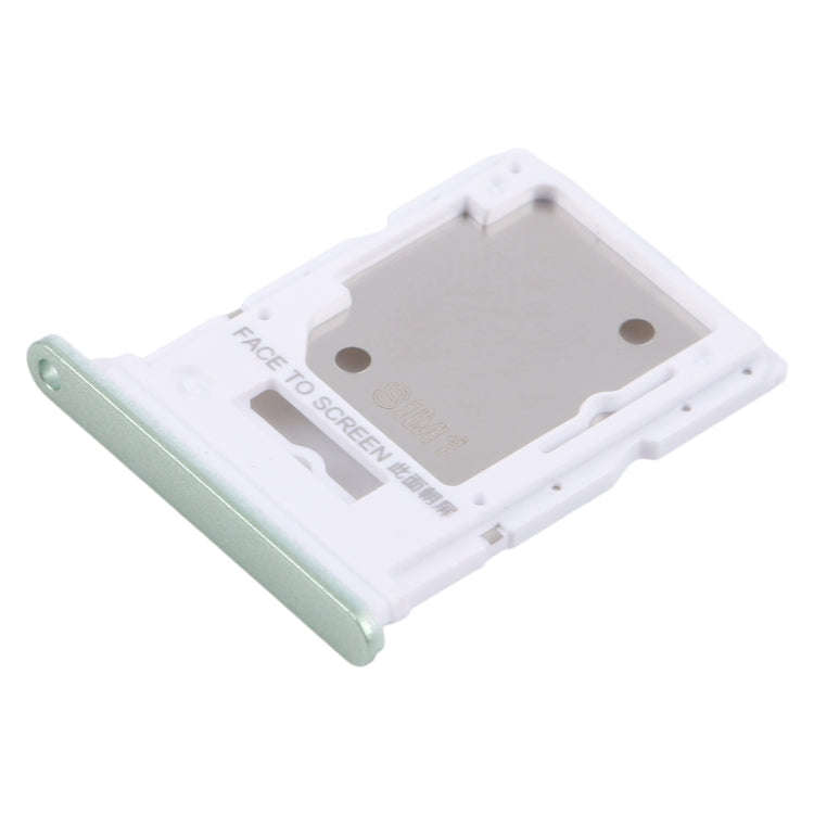 For Xiaomi Redmi 13 4G Original SIM Card Tray + SIM / Micro SD Card Tray (Green)