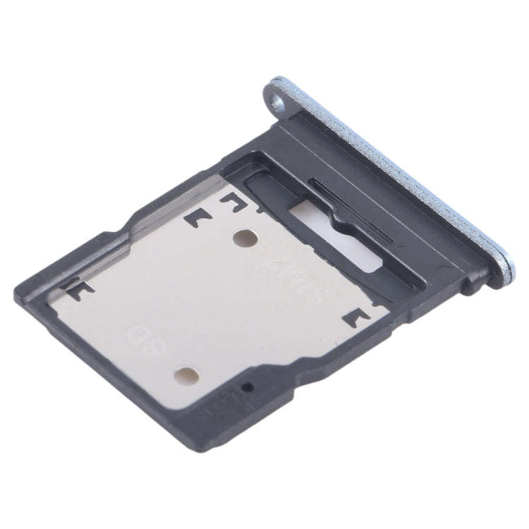 For Xiaomi Redmi 13 4G Original SIM Card Tray + SIM / Micro SD Card Tray (Blue)
