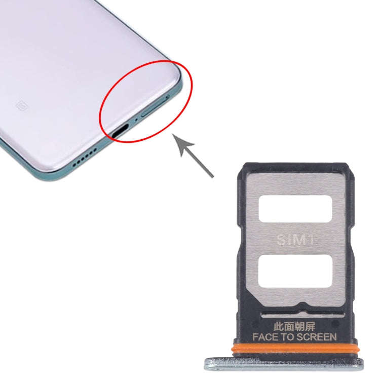 For Xiaomi Poco F6 Original SIM Card Tray + SIM Card Tray (Green)