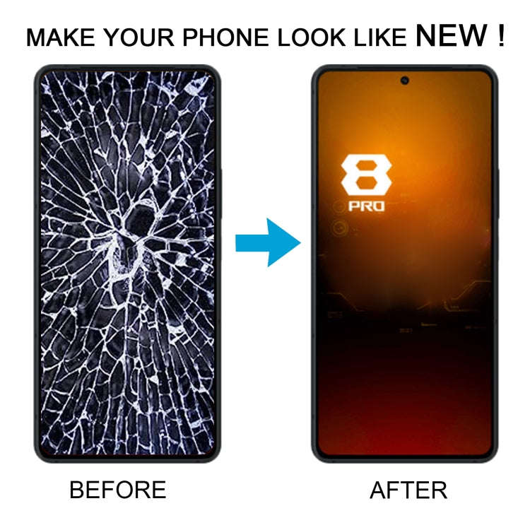 For Asus ROG Phone 8 Pro AMOLED Original LCD Screen with Digitizer Full Assembly