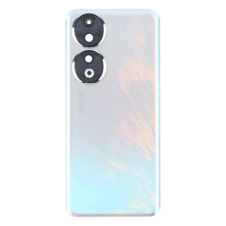 For Honor 90 Battery Back Cover with Camera Lens(Blue)