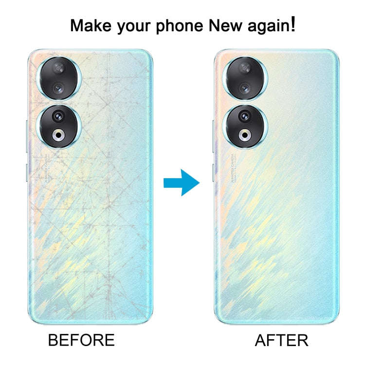For Honor 90 Battery Back Cover with Camera Lens(Green)