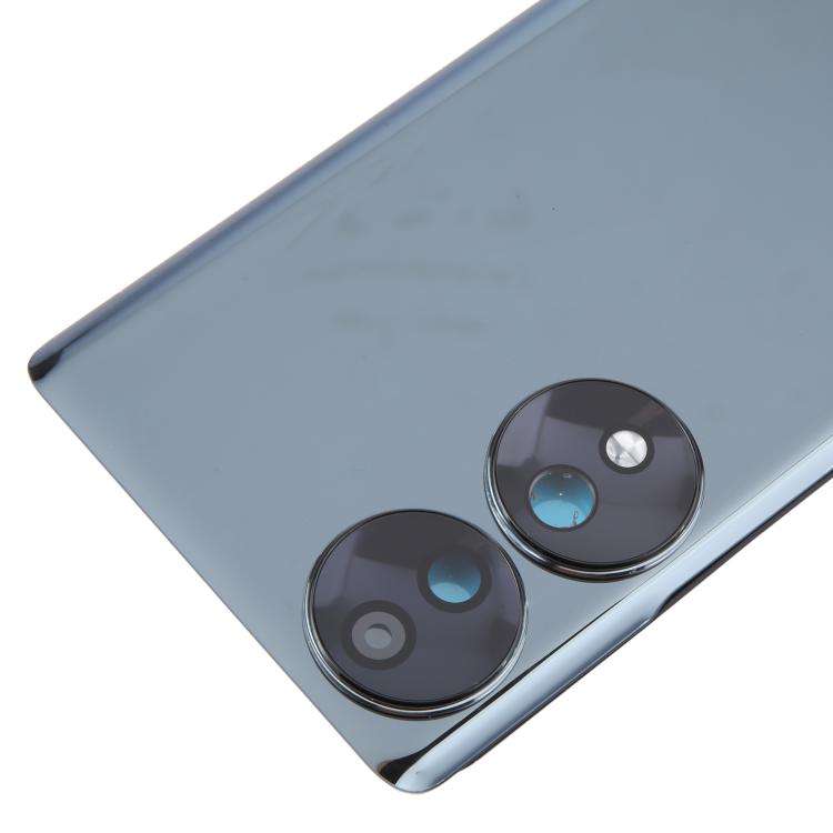 For Honor 70 Battery Back Cover with Camera Lens(Black)