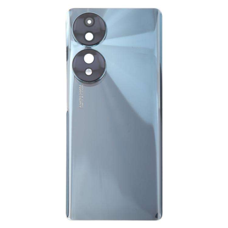 For Honor 70 Battery Back Cover with Camera Lens(Green)
