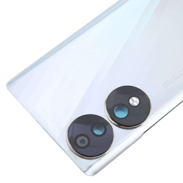 For Honor 70 Battery Back Cover with Camera Lens(White)