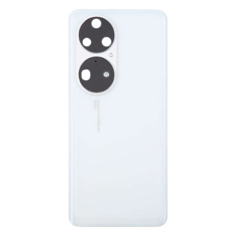 For Huawei P50 Pro Battery Back Cover with Camera Lens(White)