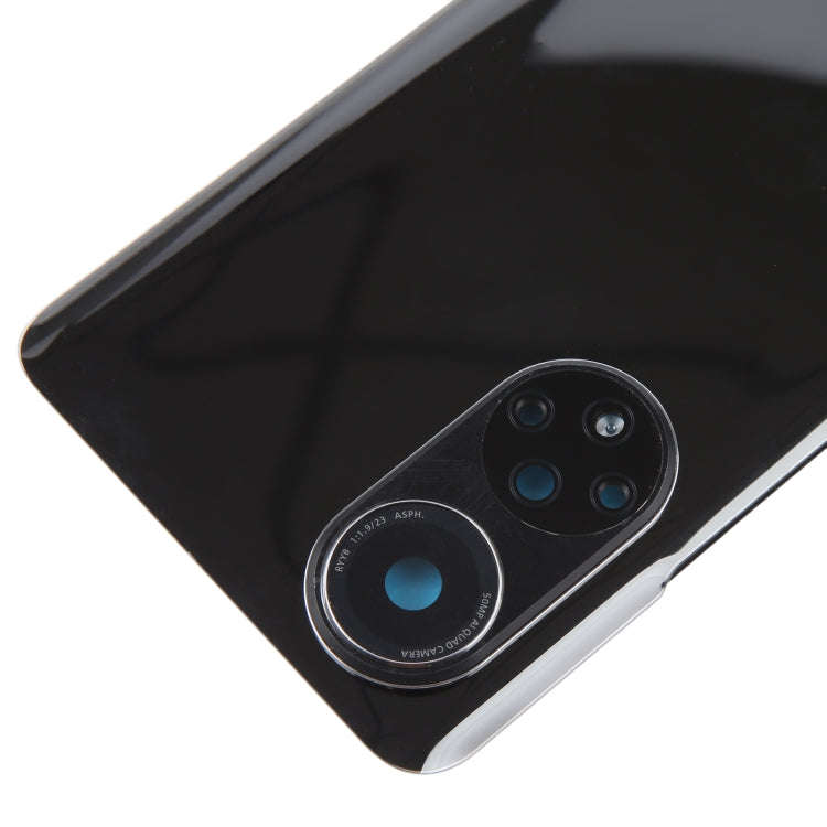 For Huawei Nova 9 Battery Back Cover with Camera Lens(Black)
