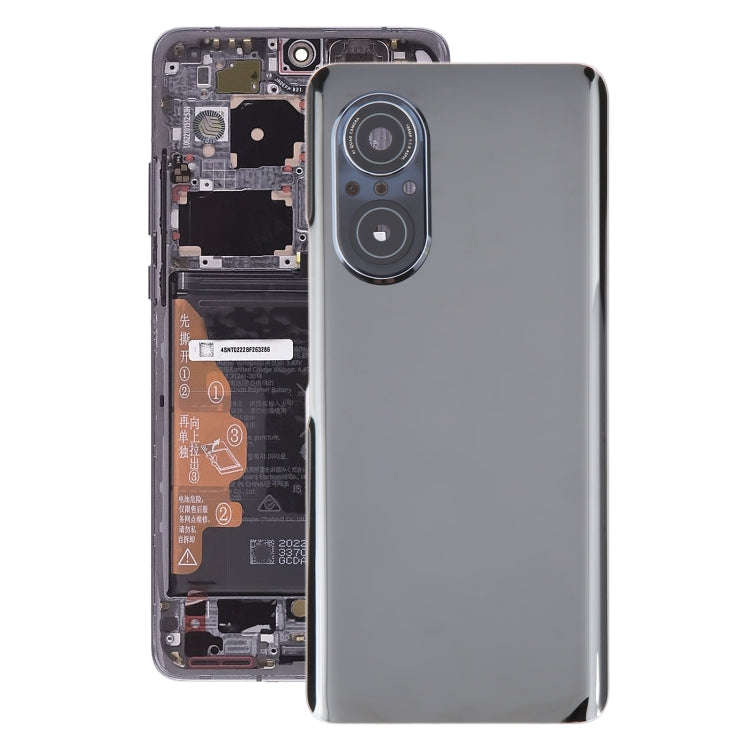 For Huawei Nova 9 SE Battery Back Cover with Camera Lens(Black)