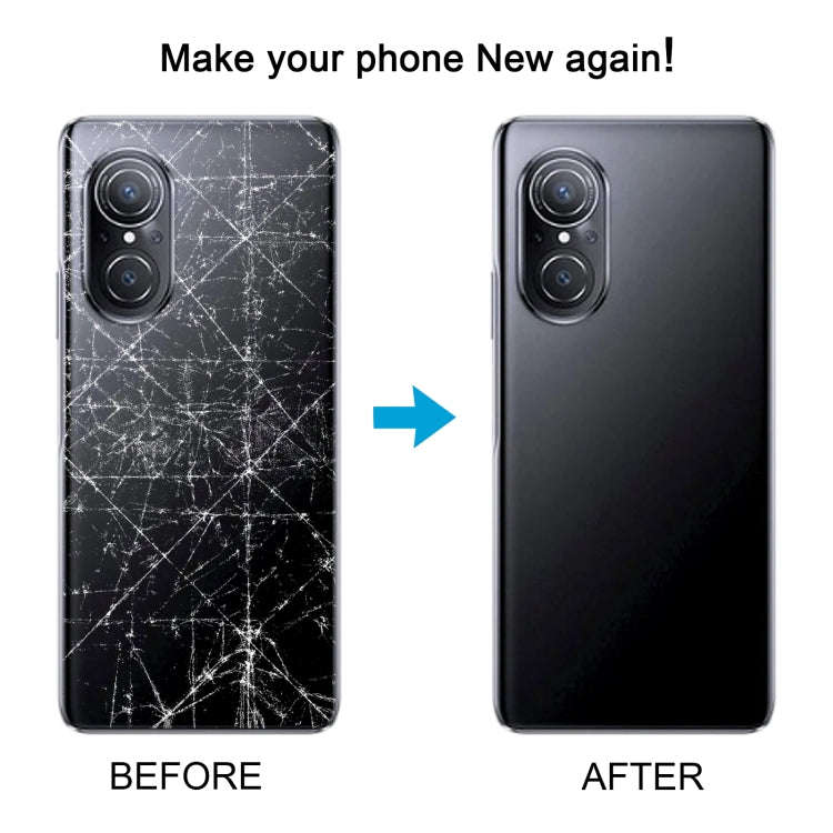 For Huawei Nova 9 SE Battery Back Cover with Camera Lens(Black)