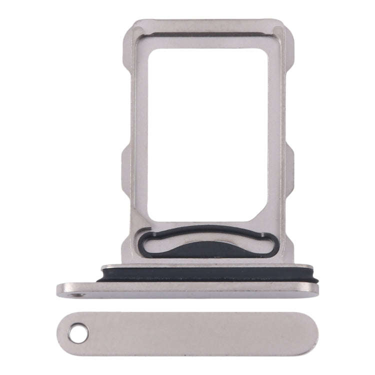For iPhone 16 Pro Max SIM + SIM Card Tray (Titanium Color)