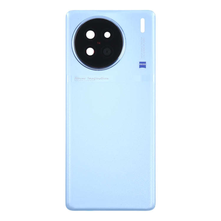 For vivo X90 Battery Back Cover with Camera Lens Cover(Blue)