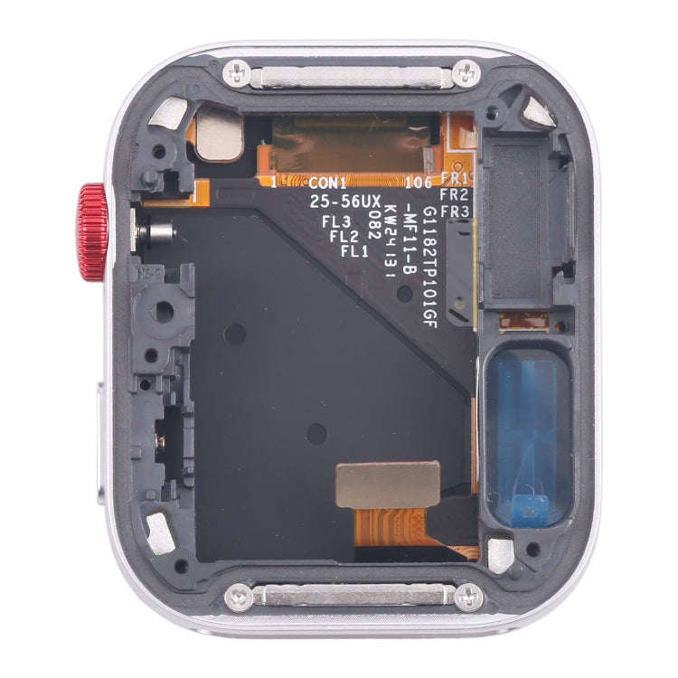 For Huawei Watch Fit 3 Original LCD Screen and Digitizer Full Assembly With Frame (Silver)