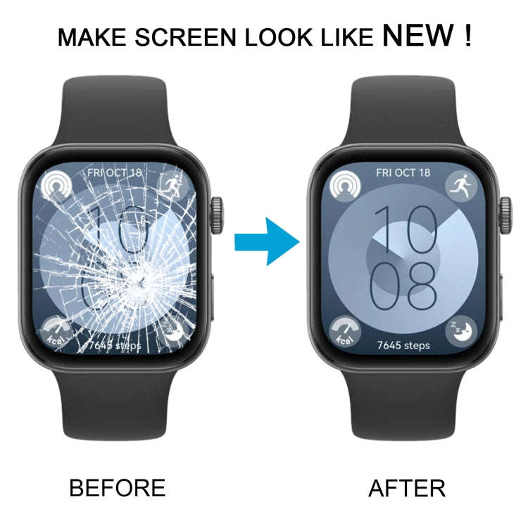 For Huawei Watch Fit 3 Original LCD Screen and Digitizer Full Assembly With Frame (Silver)