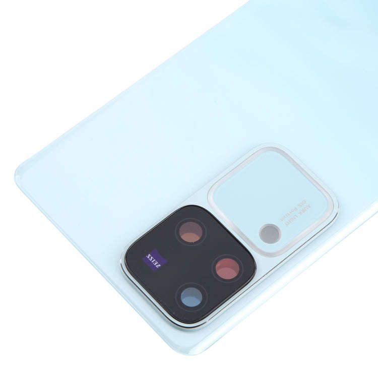 For vivo V30 Pro Battery Back Cover with Camera Lens Cover(Blue)