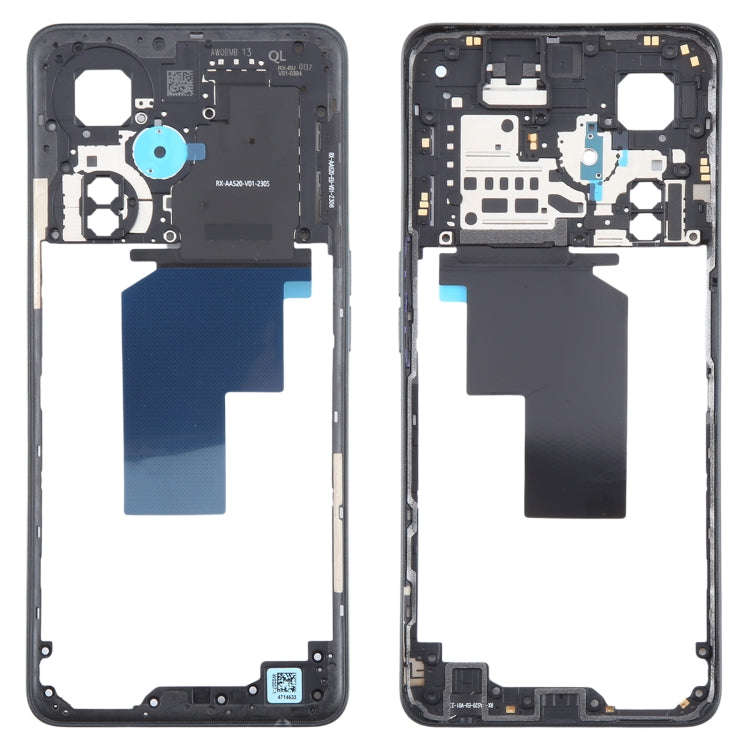 For OnePlus Nord CE 3 Lite Original Middle Frame Bezel Plate (Black)