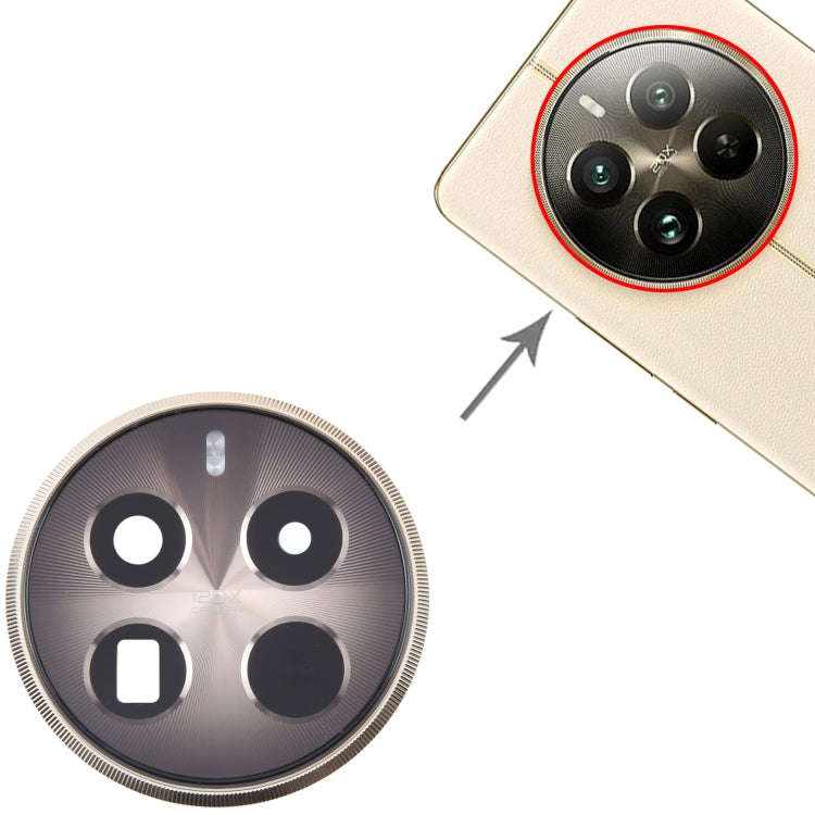 For Realme 12 Pro+ Original Camera Lens Cover (Gold)