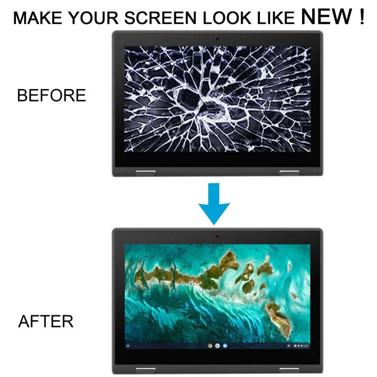 For ASUS Chromebook Flip CR1 CR1100CKA LCD Screen Digitizer Full Assembly with Frame