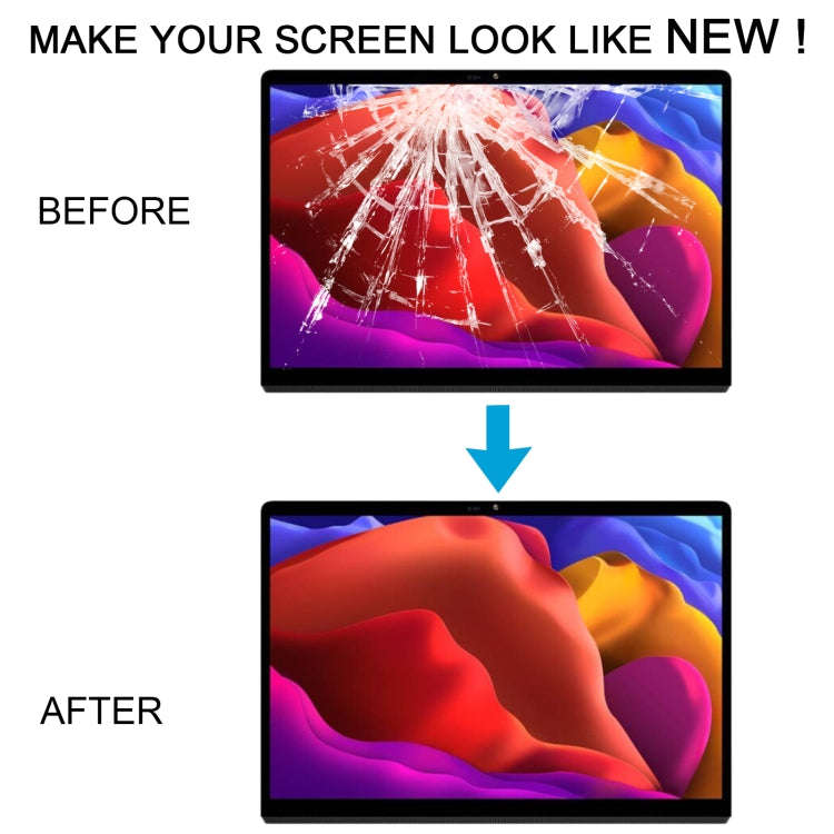 For Lenovo Yoga Pad Pro 2021 / Yoga Tab 13 YT-K606F YT-K606M YT-K606 Touch Panel (Black)