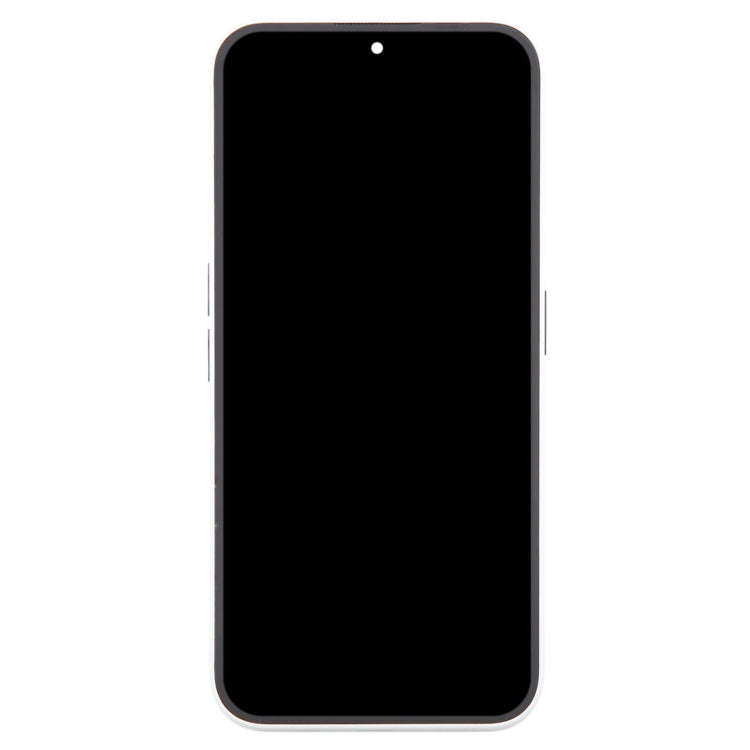 For Nothing Phone (2A) A142 5G Original AMOLED LCD Screen Digitizer Full Assembly with Frame (White)