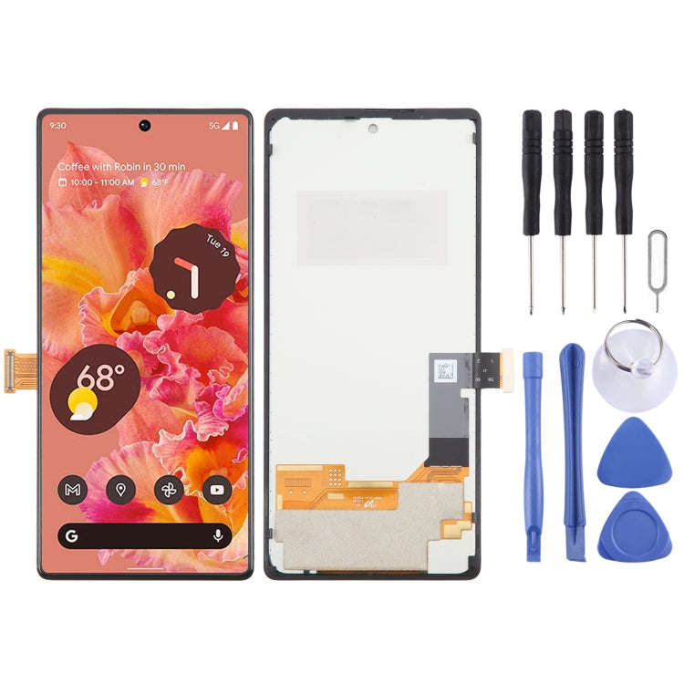 For Google Pixel 6 GB7N6 G9S9B16 G9S9B TFT LCD Screen Digitizer Full Assembly, Not Supporting Fin...