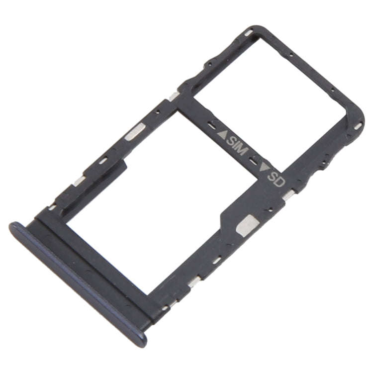 For TCL NxtPaper 11 Original SIM Card Tray + Micro SD Card Tray (Grey)