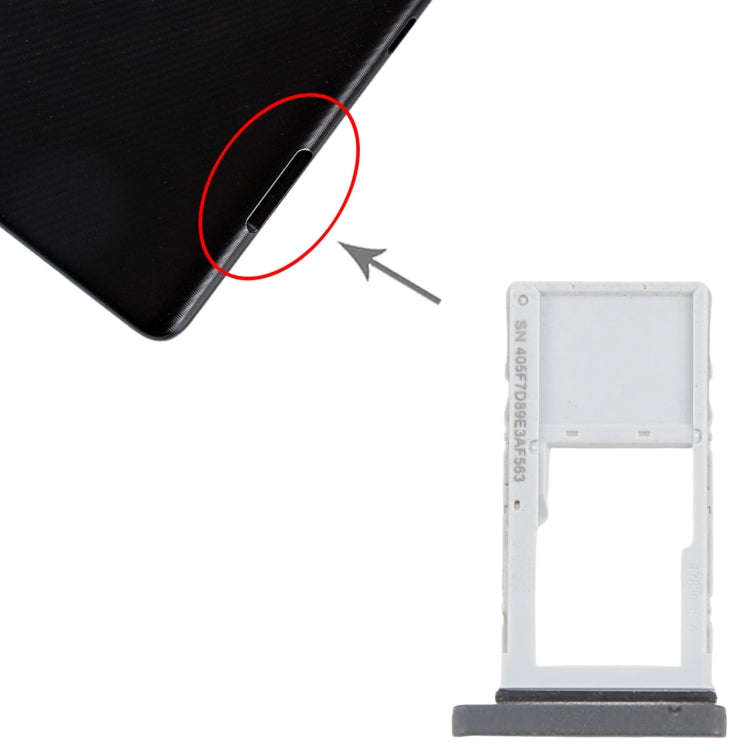 For TCL NxtPaper 10s 4G Original Micro SD Card Tray (Black)