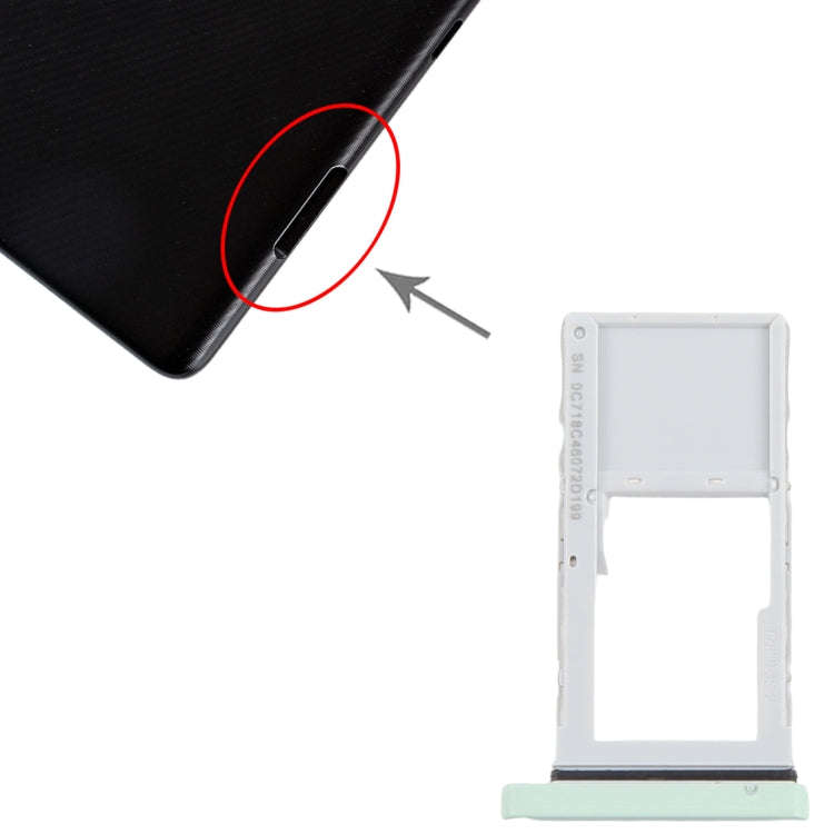 For TCL Tab 10s 4G Original Micro SD Card Tray (Green)