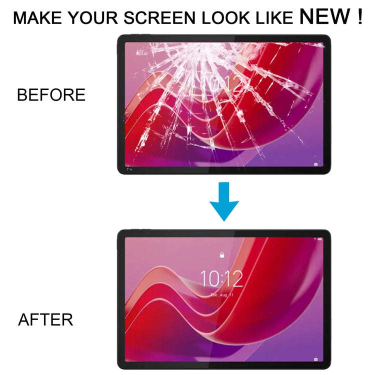 For Lenovo Tab M11 TB330FU TB331FC / Xiaoxin Pad 11 inch 2024 Front Screen Outer Glass Lens with ...