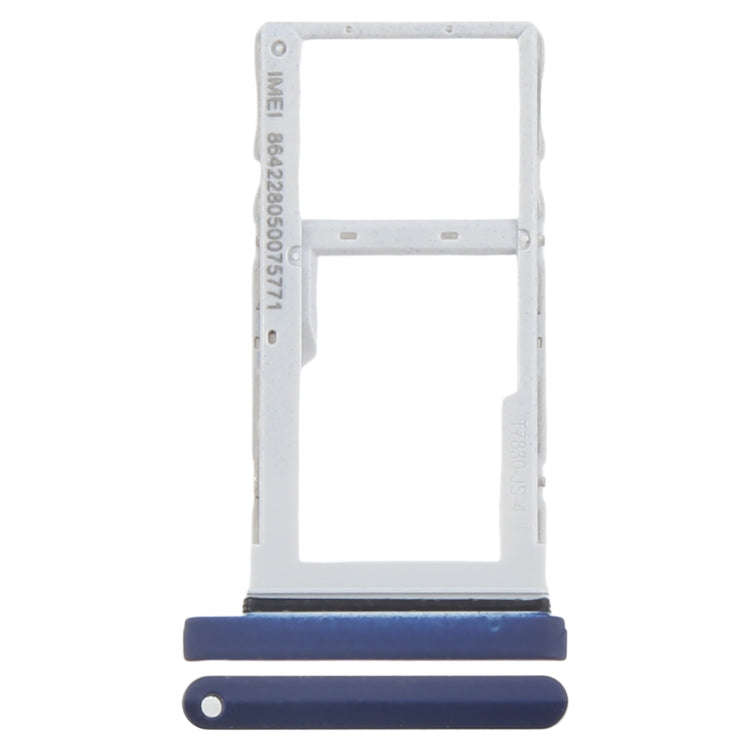 For TCL NxtPaper 10s 4G Original SIM + Micro SD Card Tray (Blue)