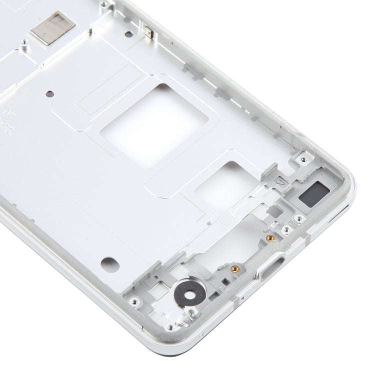 For Sharp Aquos R5G Original Middle Frame Bezel Plate (Silver)