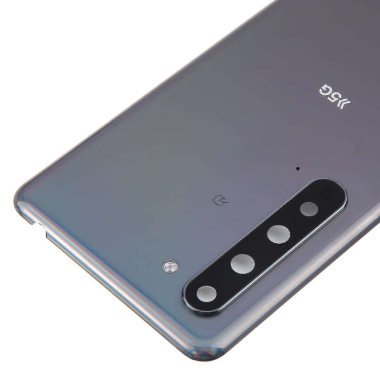 For Sharp Aquos R5G Original Battery Back Cover(Black)