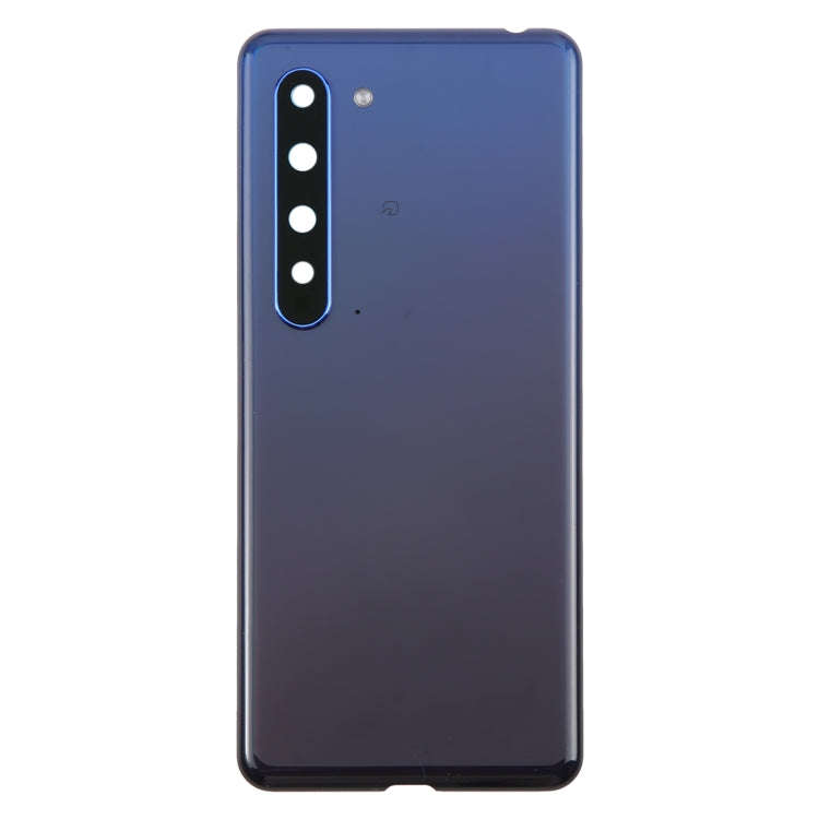 For Sharp Aquos R5G Original Battery Back Cover(Blue)