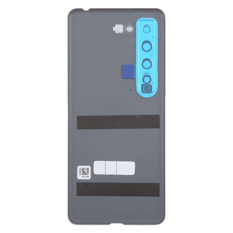 For Sharp Aquos R5G Original Battery Back Cover(White)