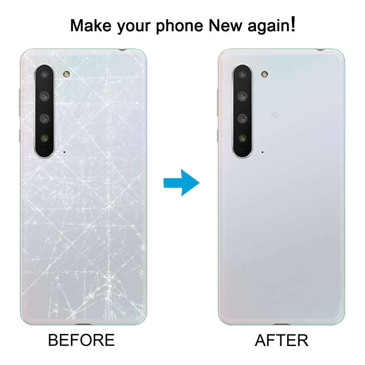 For Sharp Aquos R5G Original Battery Back Cover(White)
