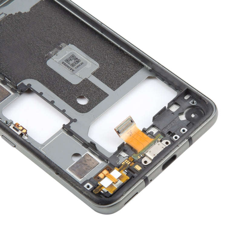For Sharp Aquos R3 Original Middle Frame Bezel Plate (Green)