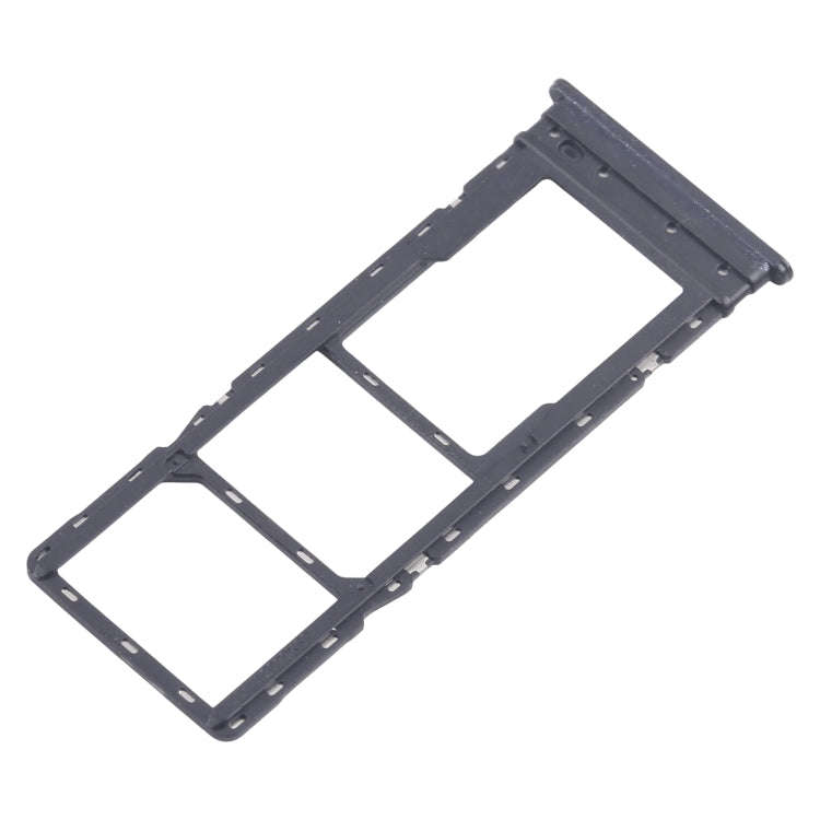For Infinix Hot 30 Play NFC X6835 5pcs SIM Card Tray + SIM Card Tray + Micro SD Card Tray (Black)
