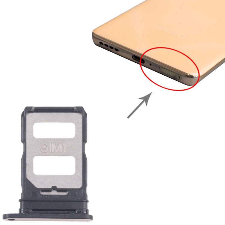 For Infinix Zero 30 4G X6731 5pcs SIM Card Tray + SIM Card Tray (Gold)