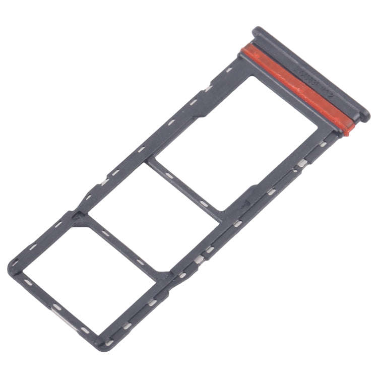 For Infinix Hot 40 X6836 5pcs SIM Card Tray + SIM Card Tray + Micro SD Card Tray (Gold)
