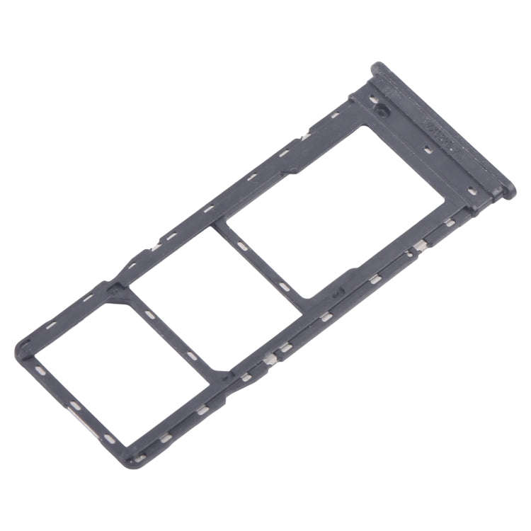 For Infinix Hot 40 X6836 5pcs SIM Card Tray + SIM Card Tray + Micro SD Card Tray (Blue)