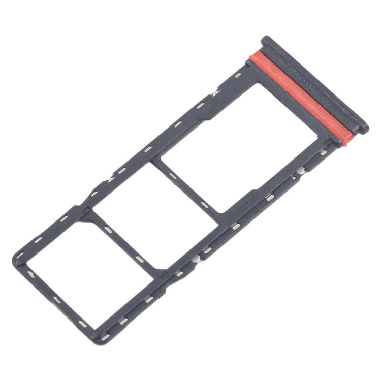 For Infinix Hot 40i X6528B 5pcs SIM Card Tray + SIM Card Tray + Micro SD Card Tray (Blue)