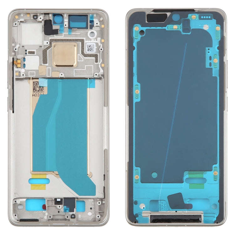 For Xiaomi 14T Pro Original Middle Frame Bezel Plate (Gold)